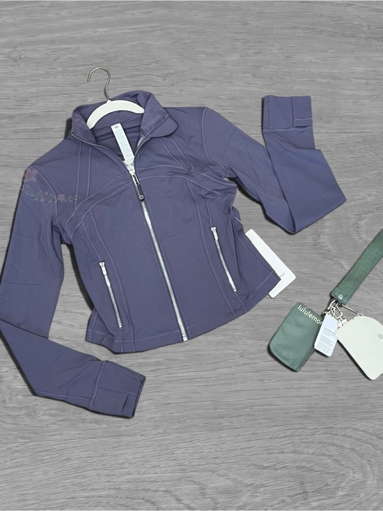 lululemon athletica Jackets & Blazers - Lululemon Nulu Cropped Define Jacket Grape Mist Size 8